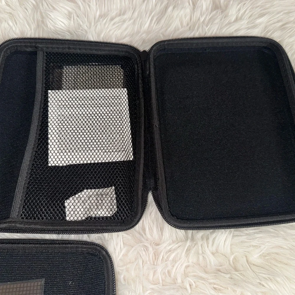 2 Black Carrying Cases